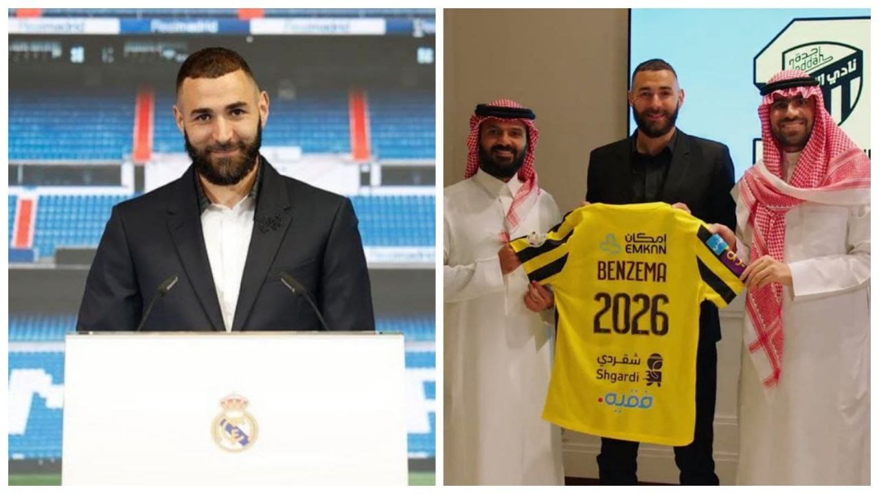 La millonada por la que Karim Benzema dejó al Real Madrid por Al Ittihad de Arabia Saudita