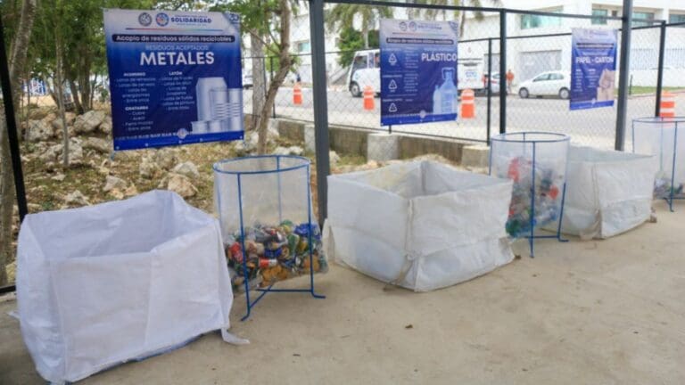 Inauguran primer punto fijo de Reciclatón
