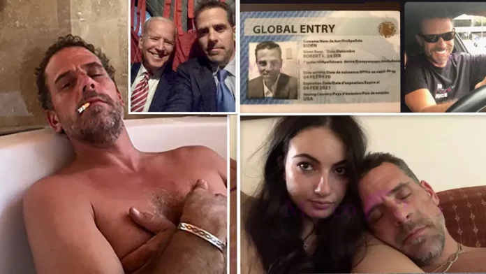 Exhiben casi diez mil fotos íntimas de Hunter Biden, hijo del presidente norteamericano