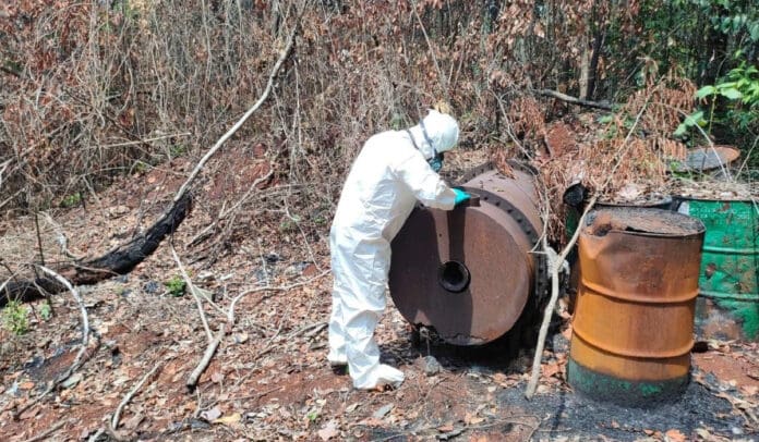 Localizan y destruyen 'narcolaboratorio' en Felipe Carrillo Puerto; hay cuatro detenidos