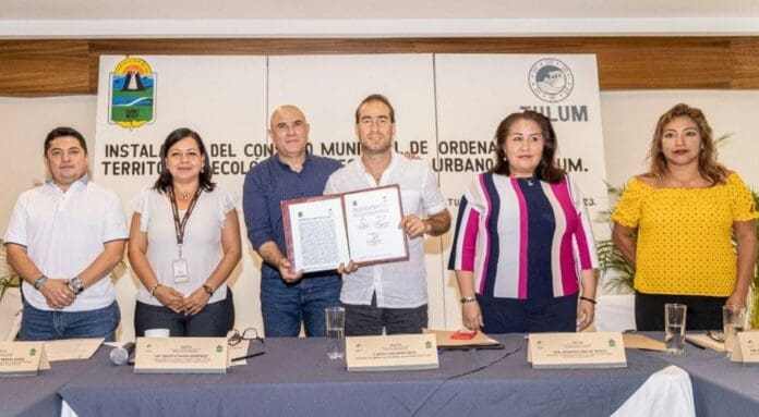 Diego Castañón, presidente municipal de Tulum ha señalado la importancia de que el municipio siga creciendo y desarrollándose pero en orden.