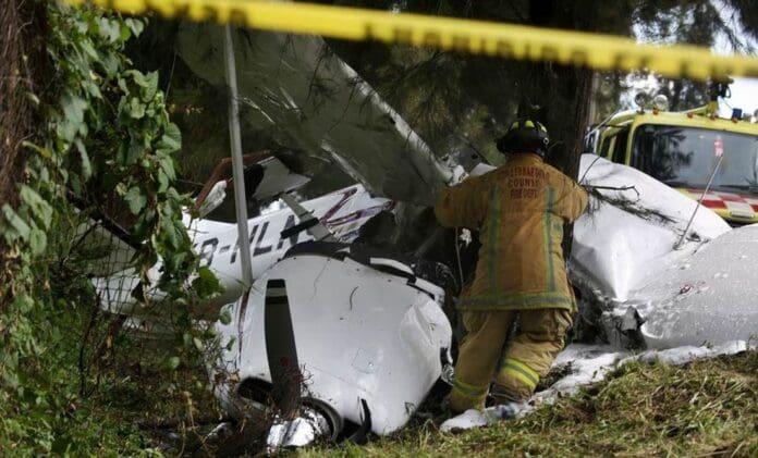 Empresario ligado a Refinería de Dos Bocas muere tras desplome de avioneta en Veracruz