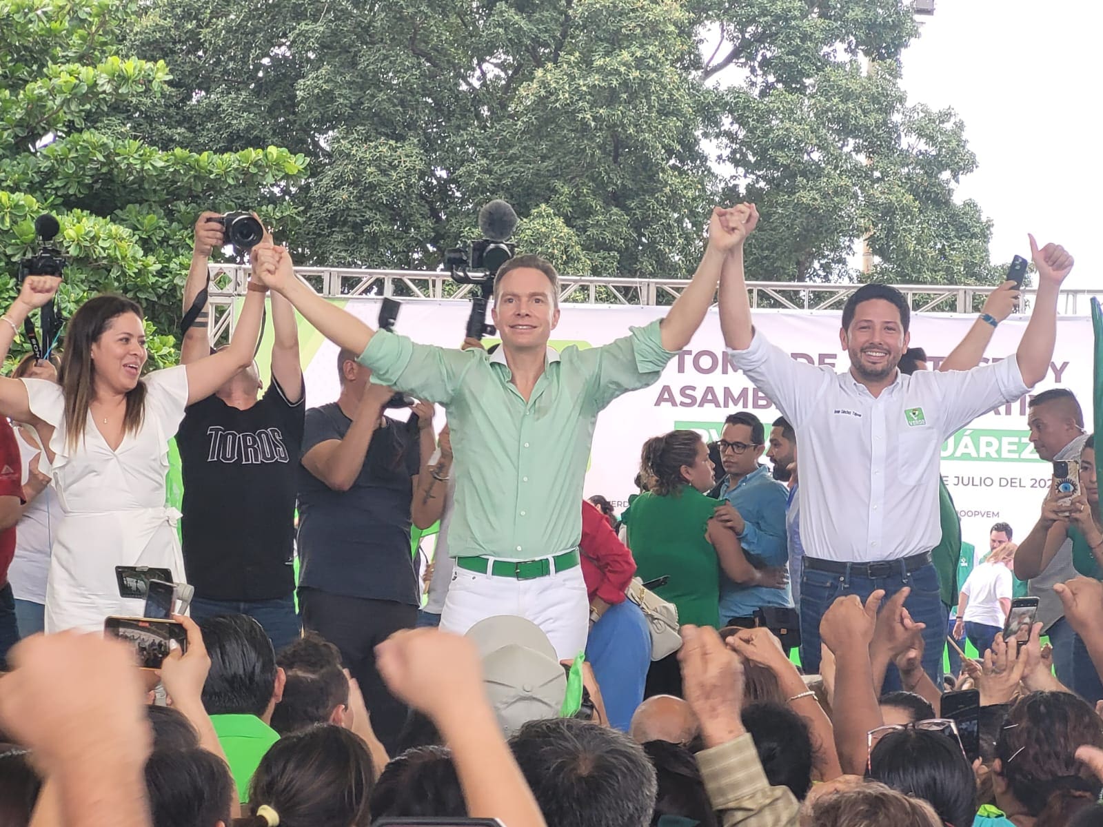 Estoy muy contento de estar en Q. Roo, viendo todas las obras que realiza la 4T: Manuel Velasco