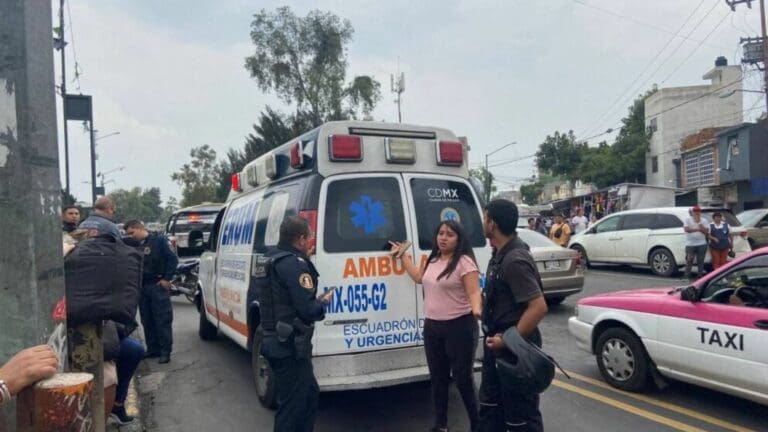 Tráiler atropella a una mujer en la colonia Morelos, CDMX