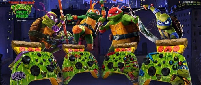 Control de Tortugas Ninja con olor a pizza