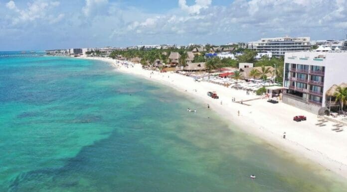 Locales, así como turistas nacionales y extranjeros pueden disfrutar de Pelícanos, costa inclusiva y con Blue Flag de Playa del Carmen.