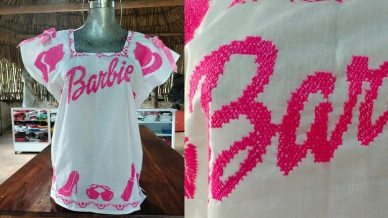 Lanzan blusa maya de la muñeca Barbie