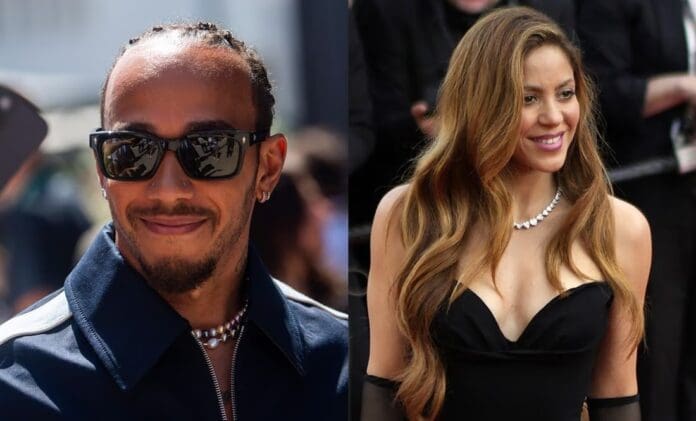 Lewis Hamilton prohíbe el acceso de Shakira a una de sus carreras de la F1