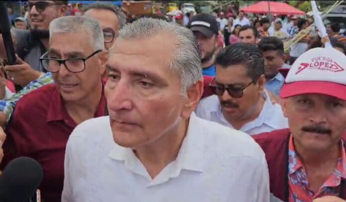 Visita Adán Augusto Carlos A. Madrazo, pero cancela eventos en Chetumal y Playa del Carmen