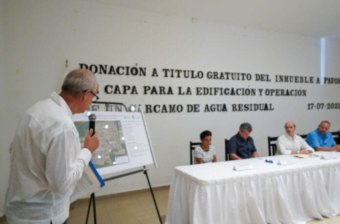 Ayuntamiento de Puerto Morelos asigna predio a Aguakan para construcción de infraestructura hidráulica