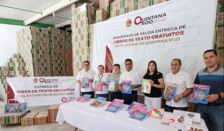 SEQ inicia distribución de 2.3 millones de libros texto gratuitos para educación básica