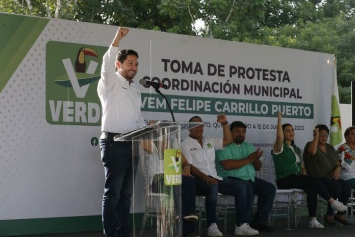 UNIDAD Y ORGANIZACIÓN, CIMIENTOS DEL ÉXITO DEL VERDE EN QUINTANA ROO: RENÁN SÁNCHEZ