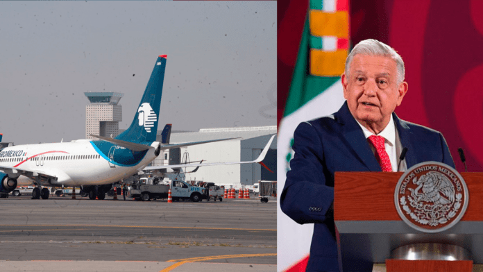 AMLO reduce operaciones en AICM de 52 a 43; cuestionan si quiere obligar a viajeros a usar el AIFA