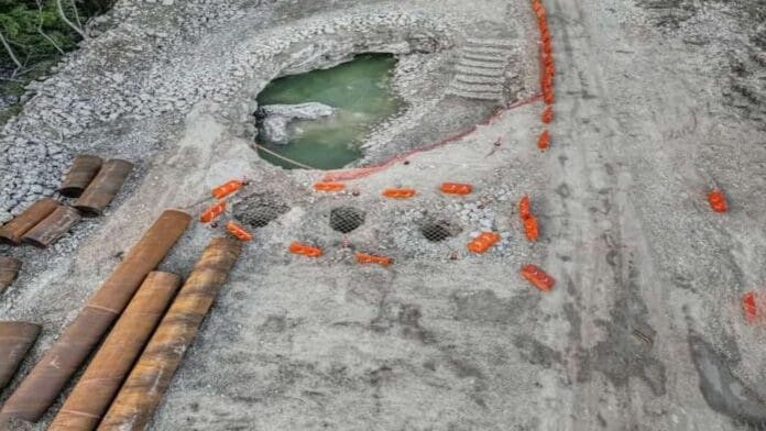 Se registra socavón en Akumal, acusan por obras del Tren Maya