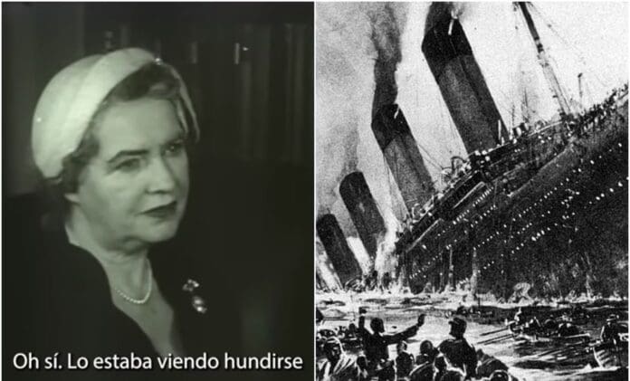 Reviven en TikTok entrevista a sobreviviente del Titanic y su relato sorprende a millones