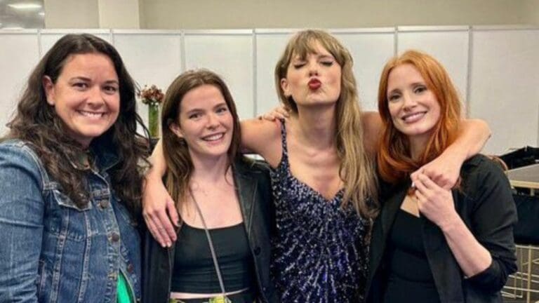 The Eras Tour: Jessica Chastain vino a CDMX para ver a Taylor Swift