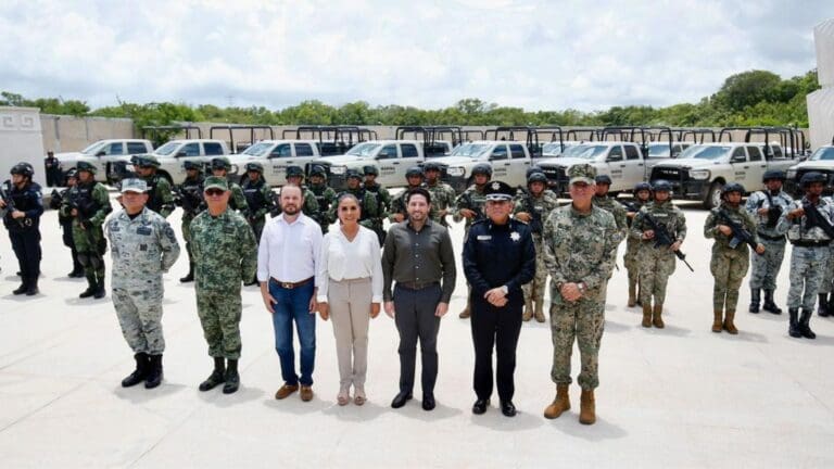 Fortalecimiento de la seguridad del pueblo quintanarroense, resultado del trabajo coordinado de los tres órdenes de gobierno: Renán Sánchez Tajonar