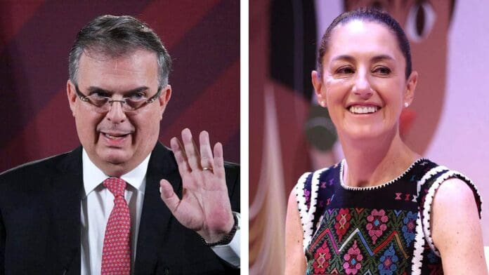 Marcelo Ebrard insiste en sacar a las otras corcholatas de Morena de la contienda