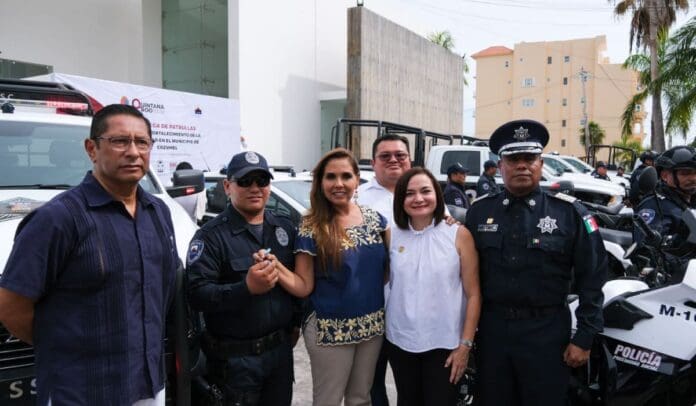 Mara Lezama sigue fortaleciendo la seguridad ciudadana en los municipios