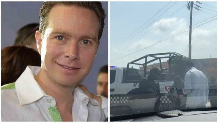 Policías estatales de Veracruz encañonan y retienen a Manuel Velasco