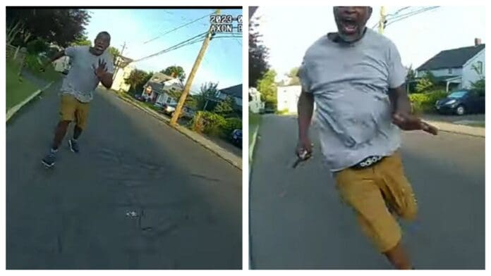 Policía “lucha por su vida” al enfrentarse a un hombre que la ataca con un martillo