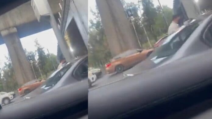 VIDEO: Sujeto dispara a automovilista durante robo en CDMX