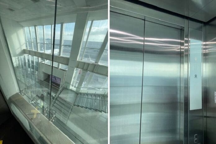 Usuarios se quedan encerrados en elevador