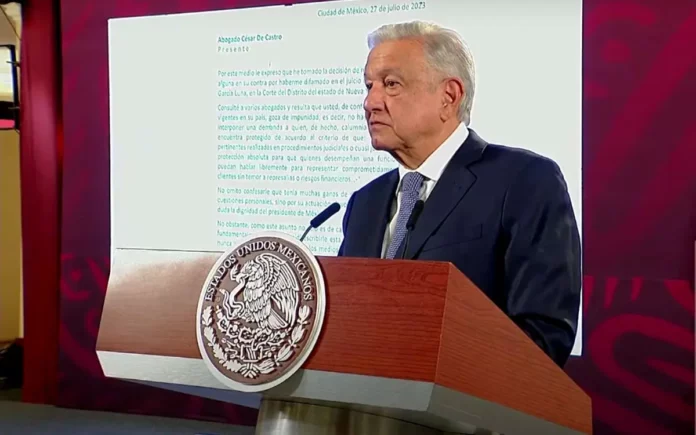 Presidencia integró mal el recurso de AMLO contra juez que protegió a Gálvez