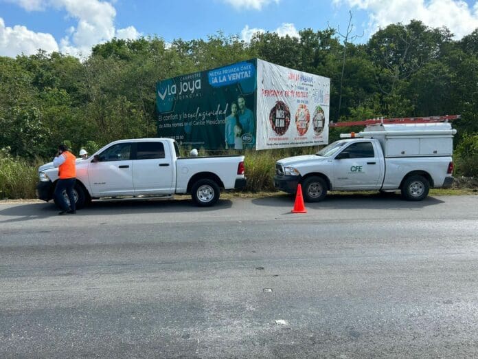 Advierte Protección Civil que apagones y cortes de energía podrían seguir en Playa del Carmen