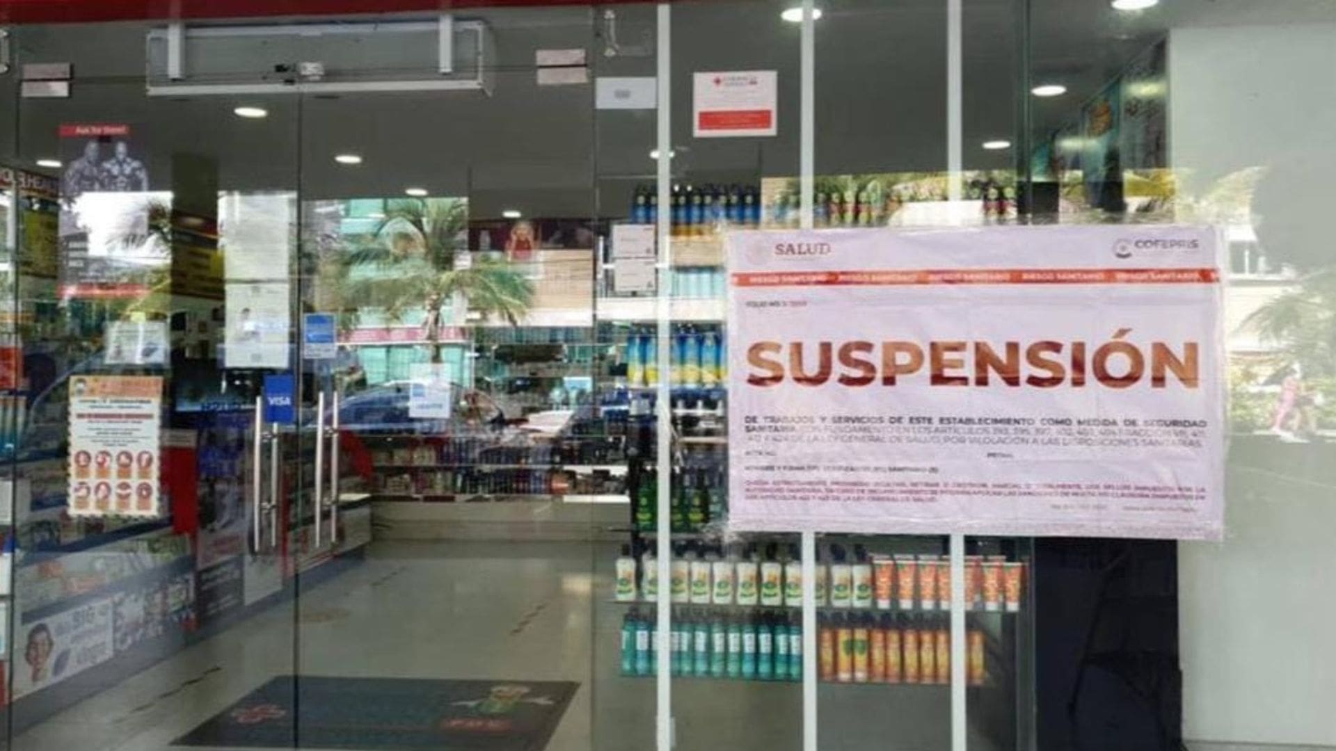 Clausura Cofepris 23 farmacias en Quintana Roo por posible venta de fentanilo y otras irregularidades