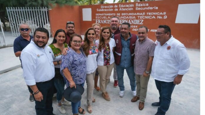 Anuncia Mara Lezama 17 mdp para infraestructura educativa en Lázaro Cárdenas