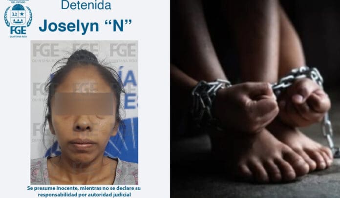 Detienen a una mujer por el presunto delito de trata de personas en agravio de una menor en Cancún