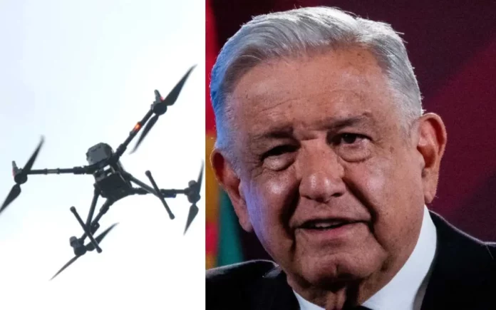 AMLO busca endurecer penas por uso de drones para ataques y espionaje