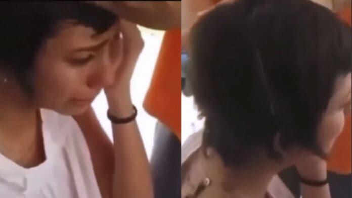 VIDEO: Padre rapa a su hija por burlarse de una compañera con cáncer