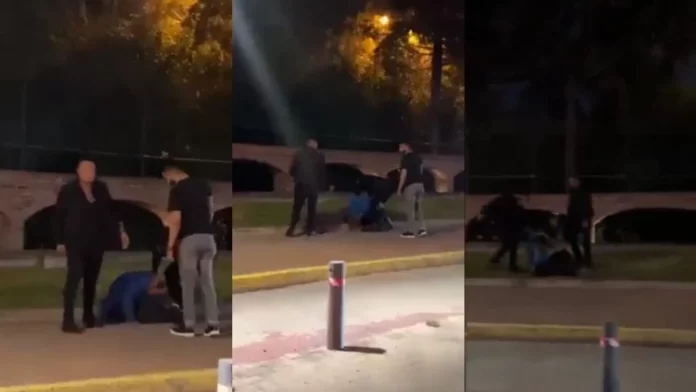 'Cadeneros' golpean a joven en zona de bares en Cholula, Puebla