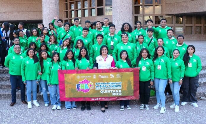 CECyTE Quintana Roo gana el segundo lugar de escolta en el Festival Nacional de Arte y Cultura