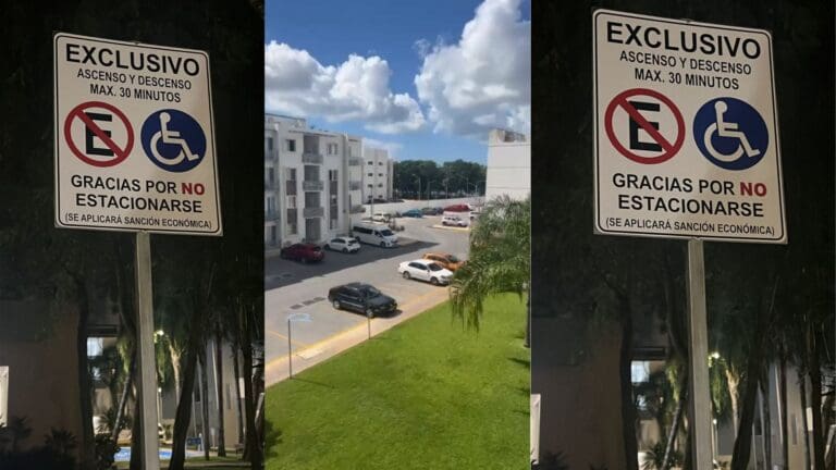 Vecinos de Olivos 2 en Playa del Carmen discriminan a niña con parálisis cerebral: le prohíben usar el estacionamiento exclusivo para personas con discapacidad