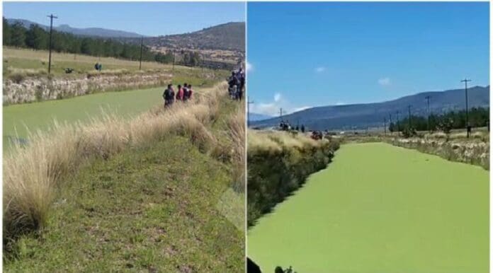 Migrantes colombianos mueren ahogados en pozo de Tlaxcala