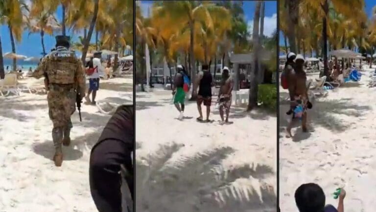 VIDEO: Exponen a policía de Cancún implementando cacería en contra de comerciantes ambulantes