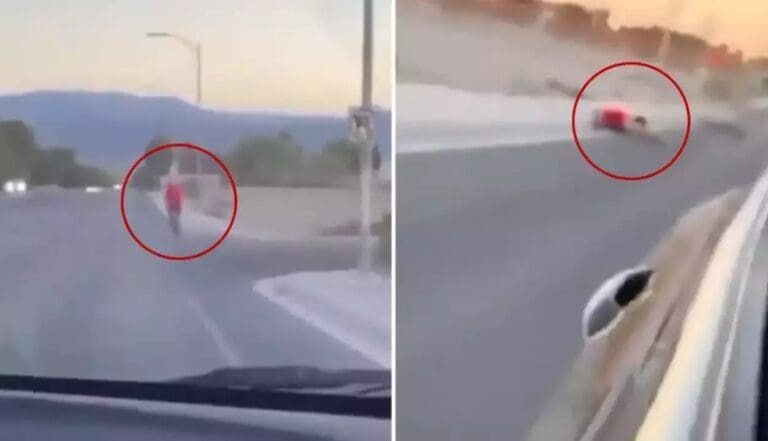 VIDEO: Adolescentes atropellan y matan a ciclista con un auto robado