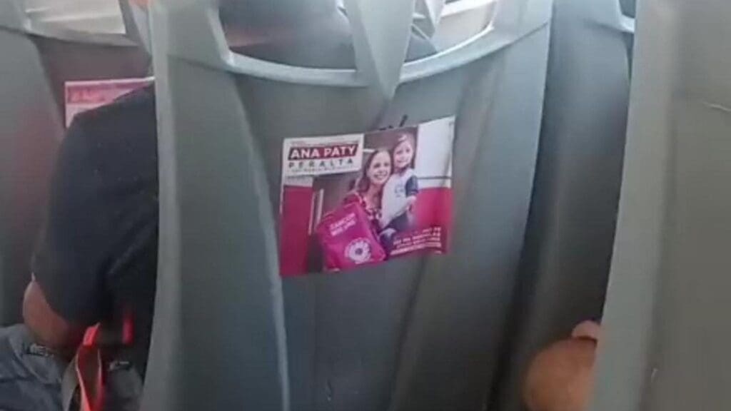 ¿Y la austeridad? Ana Paty Peralta coloca espectaculares y tapiza el transporte público con su imagen