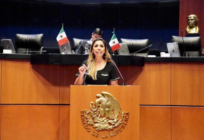 Marybel Villegas propone en el Senado ley general en materia de feminicidio