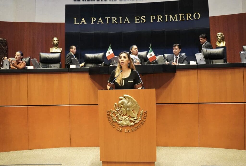 Marybel Villegas propone en el Senado ley general en materia de feminicidio