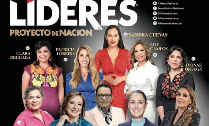 Lili Campos aparece junto a otras nueve políticas en la portada de la revista 