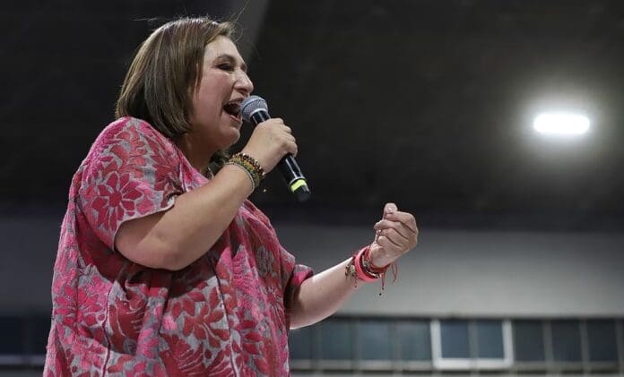 Xóchitl promete en Chiapas cumplir acuerdos con el EZLN y bajar edad de pensión a 60 años