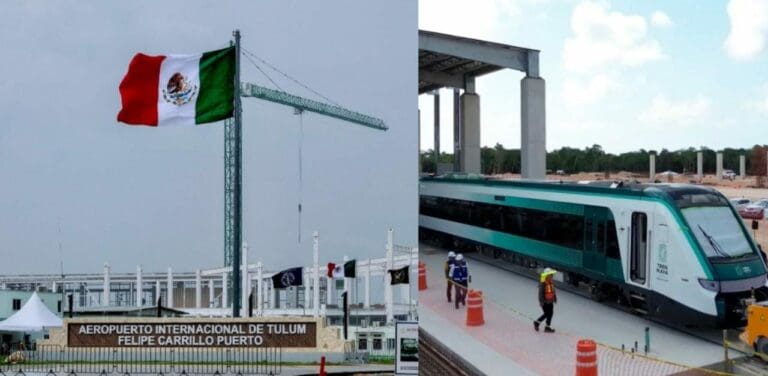 Quinto Informe: Reitera AMLO que Tren Maya y aeropuerto de Tulum se inauguran en diciembre