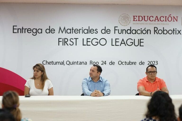 SEQ y Fundación RobotiX impulsan la educación en Quintana Roo
