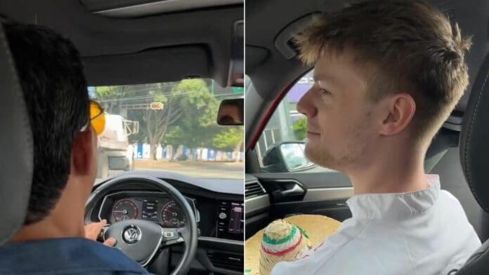 Video: Hombre maneja a exceso de velocidad y su yerno extranjero le dice 