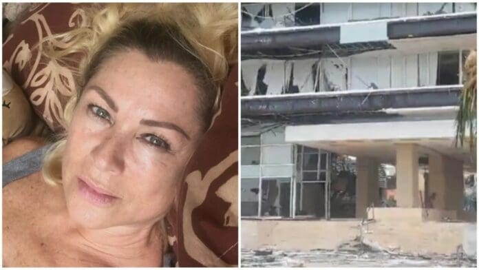 Actriz Leticia Calderón está destrozada tras perder su departamento en Acapulco