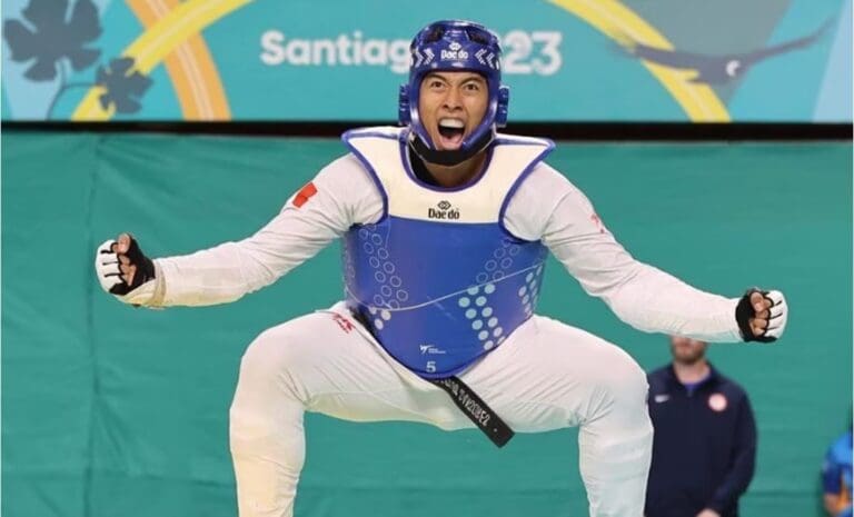Carlos Sansores conquista el sexto oro de México en Taekwondo dentro de los Juegos Panamericanos